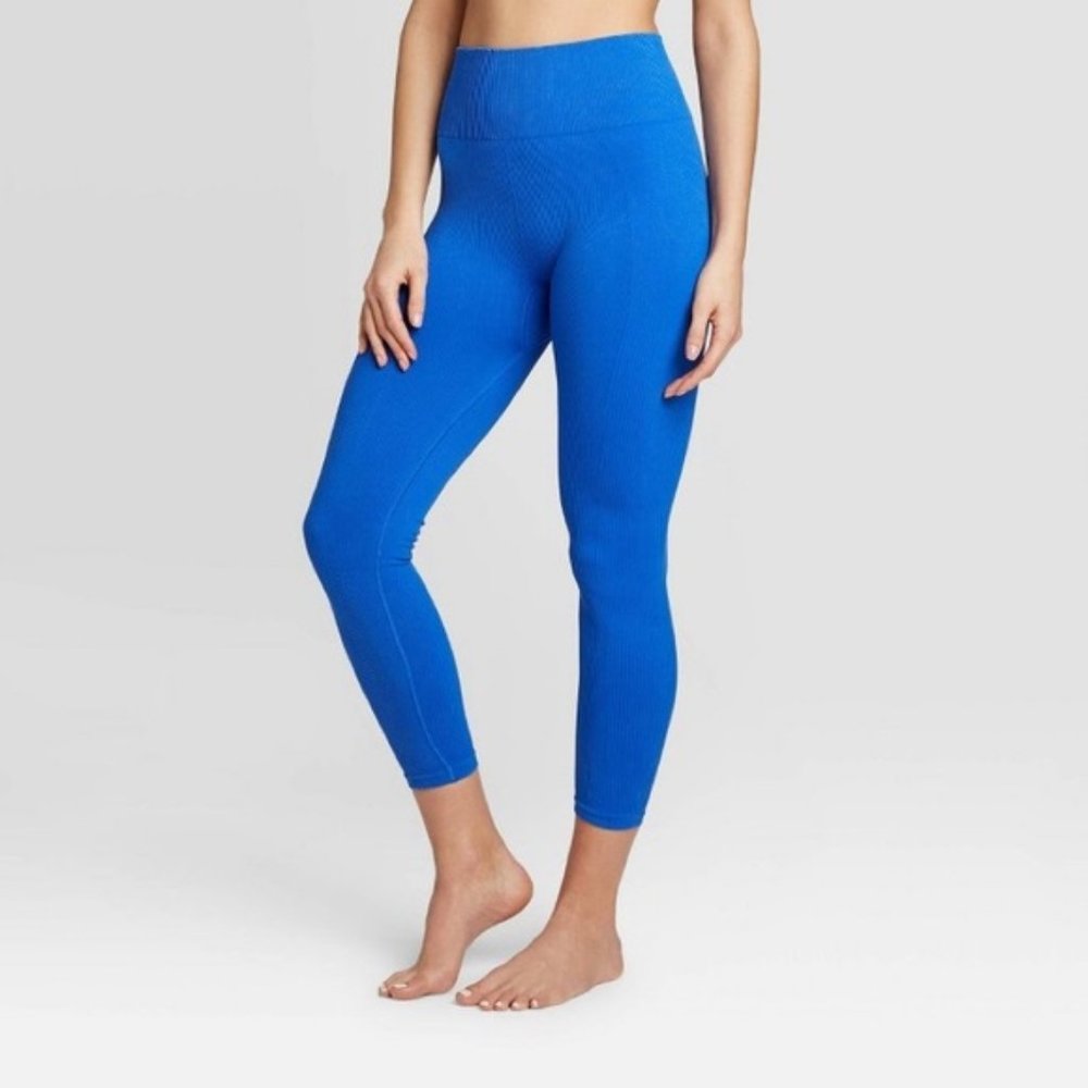 Target's JoyLab Rib-Knit High-Waisted Leggings - L